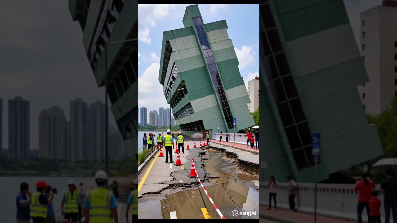 Apartment Building Collapses Instantly