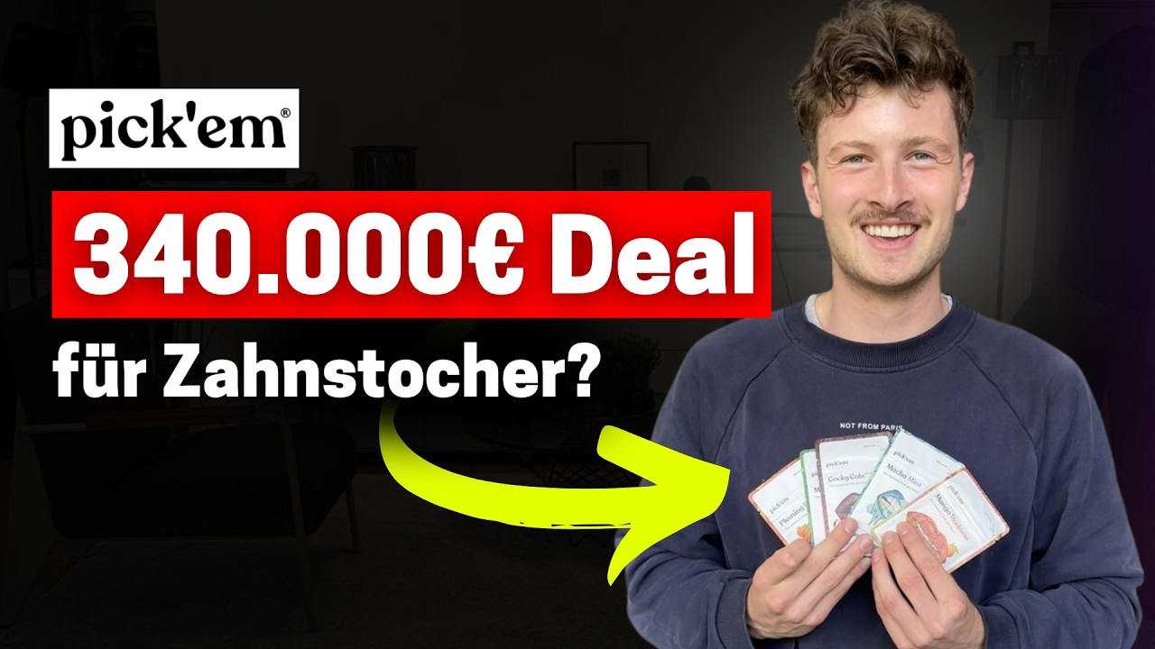 25 Millionen ZAHNSTOCHER MIT GESCHMACK verkauft: Wie Pick'em 10 Millionen Umsatz knackt