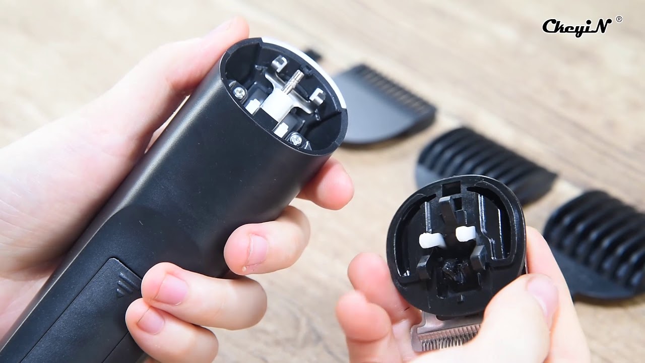 6-in-1 Rechargeable Adjustable Electric Clipper Hair Trimmer Beard Shaver Nose Ear Trimmer