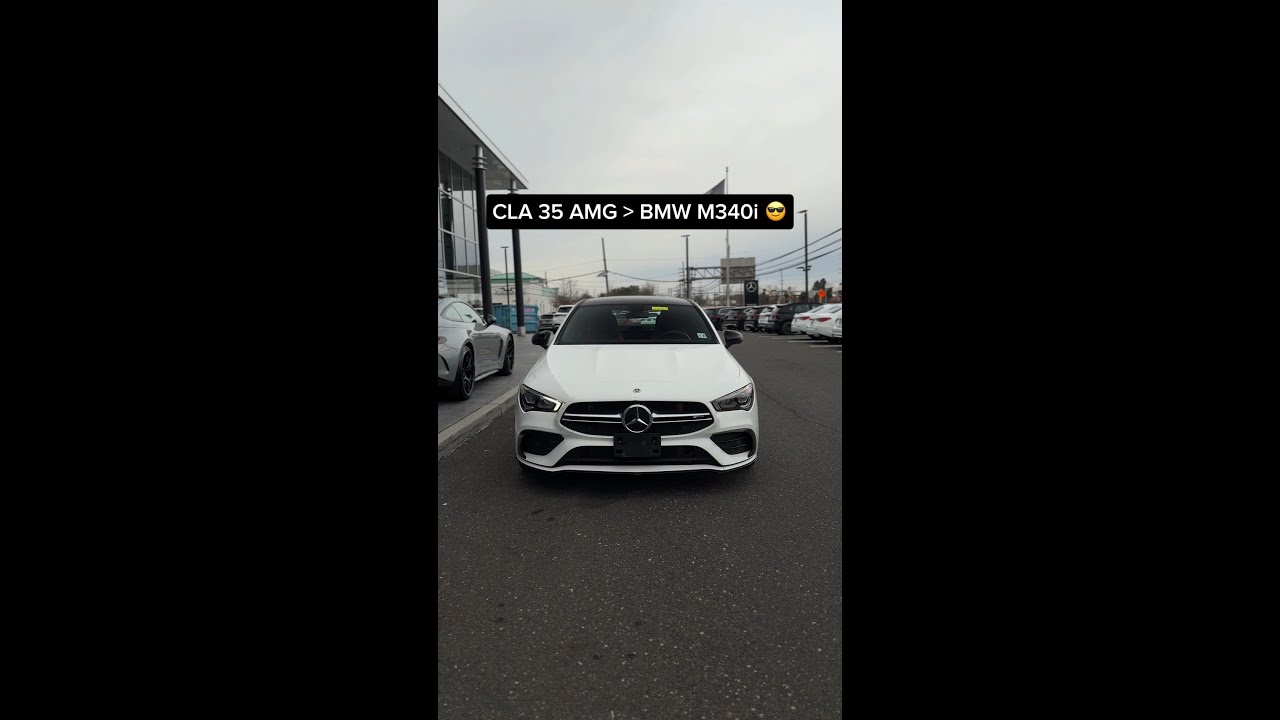 Our CLA 35 AMG cannot be beat by the competition!