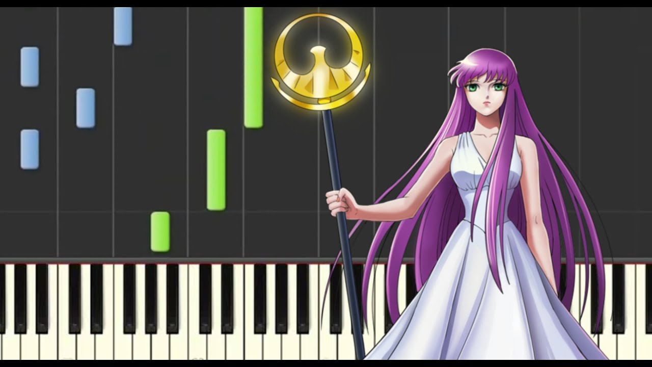 Saint Seiya - Sei'iki no kutou (Piano Tutorial)