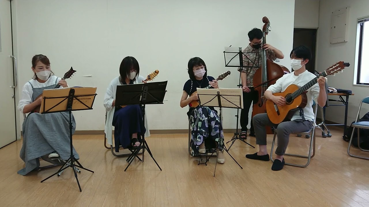 パッヘルベルのカノン マンドリン&ギター&コントラバス  Canon in D Mandolin&Guitar&Contrabass