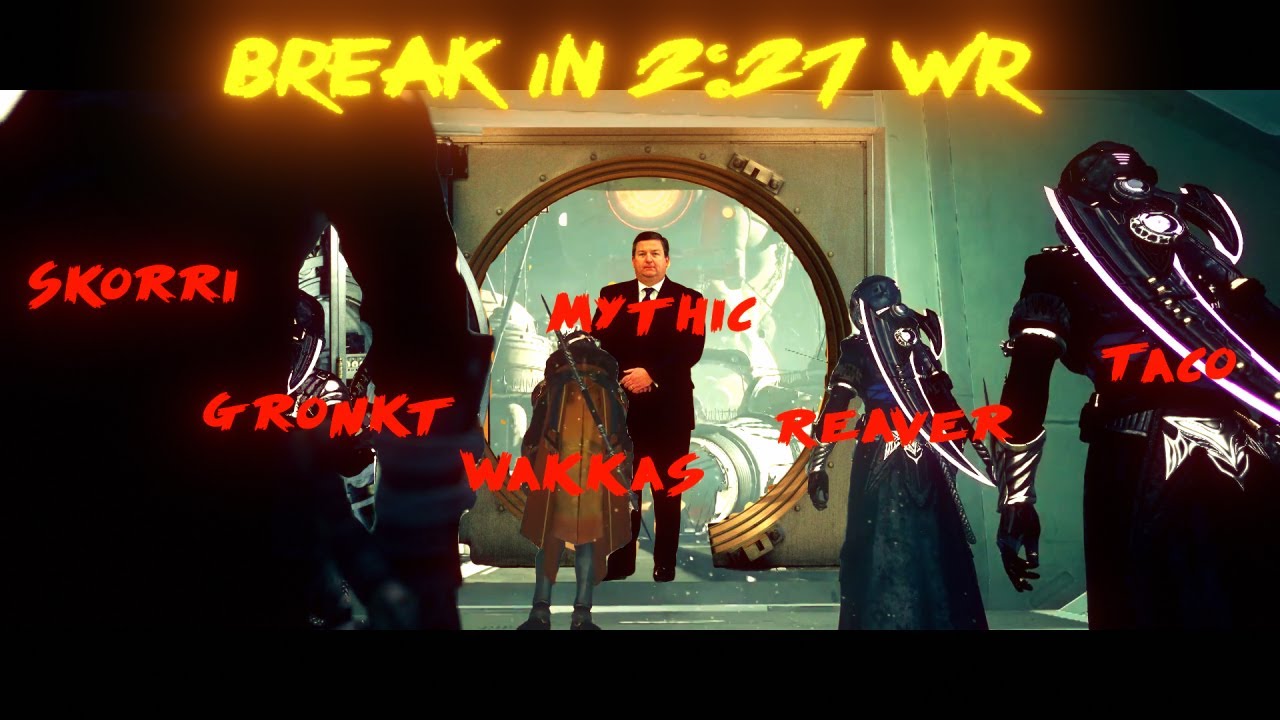 Destiny Rising | Gauntlet Onslaught Raid Speedrun FWR | Break In 2:37 by Route ft. WhosMythic
