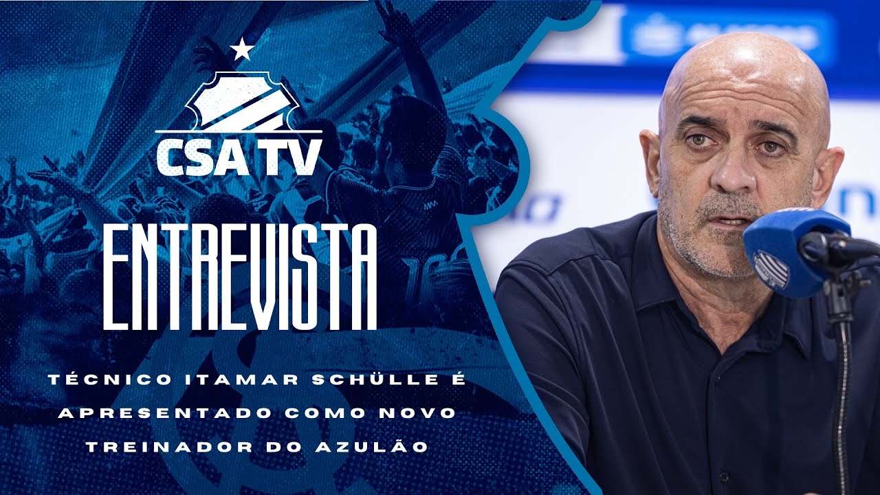 Coletiva de apresenta&ccedil;&atilde;o do t&eacute;cnico Itamar Sch&uuml;lle: 06.11.25 - CSA TV