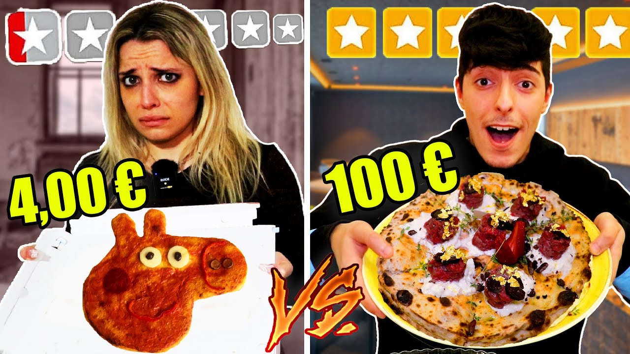 PROVIAMO LA PIZZA PIU' COSTOSA E QUELLA MENO COSTOSA DELLA PUGLIA! *BONUS SCHERZO A PAPAYOS*