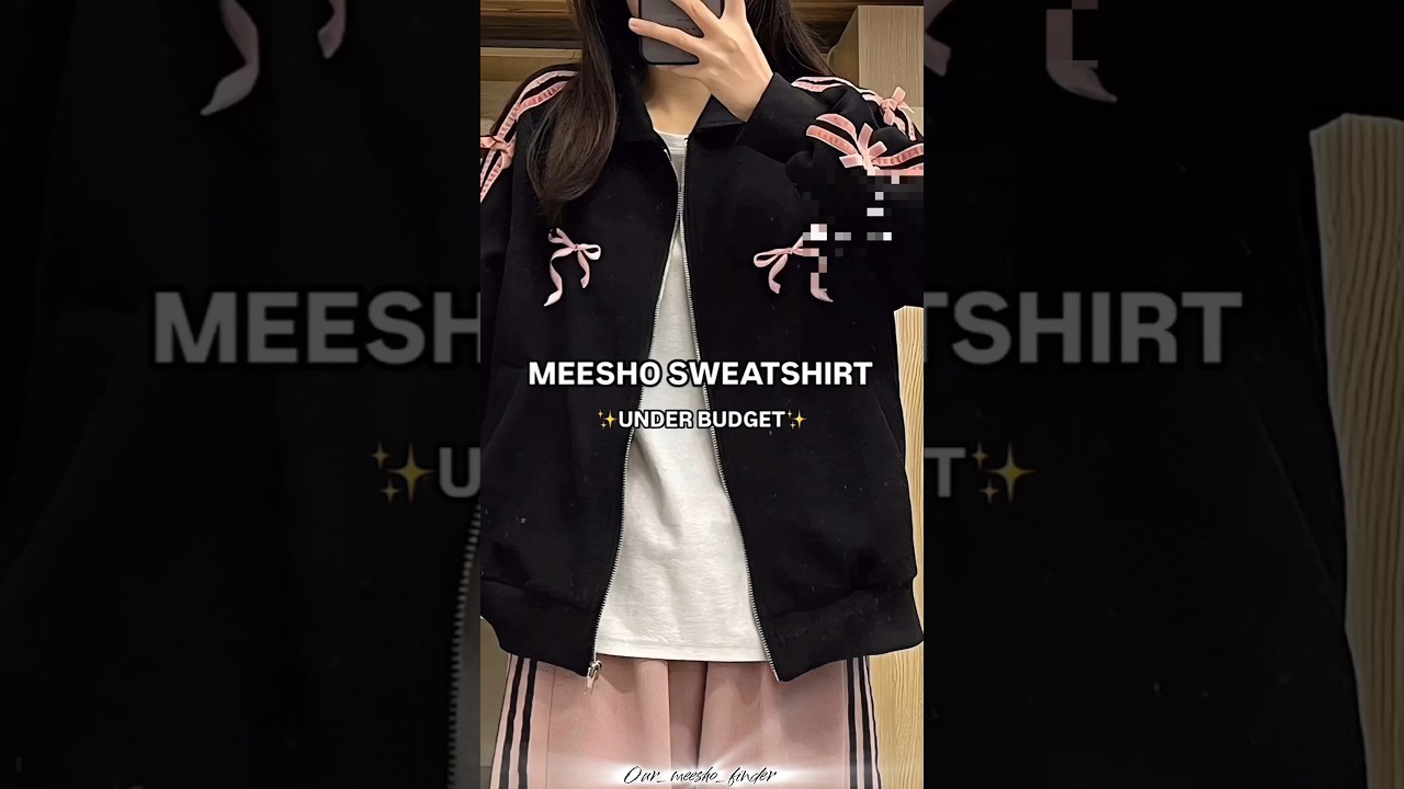 ✨🦋Aesthetic sweatshirts from meesho 🦋✨ #aesthetic #sweatshirts  #meesho follow for more ✨