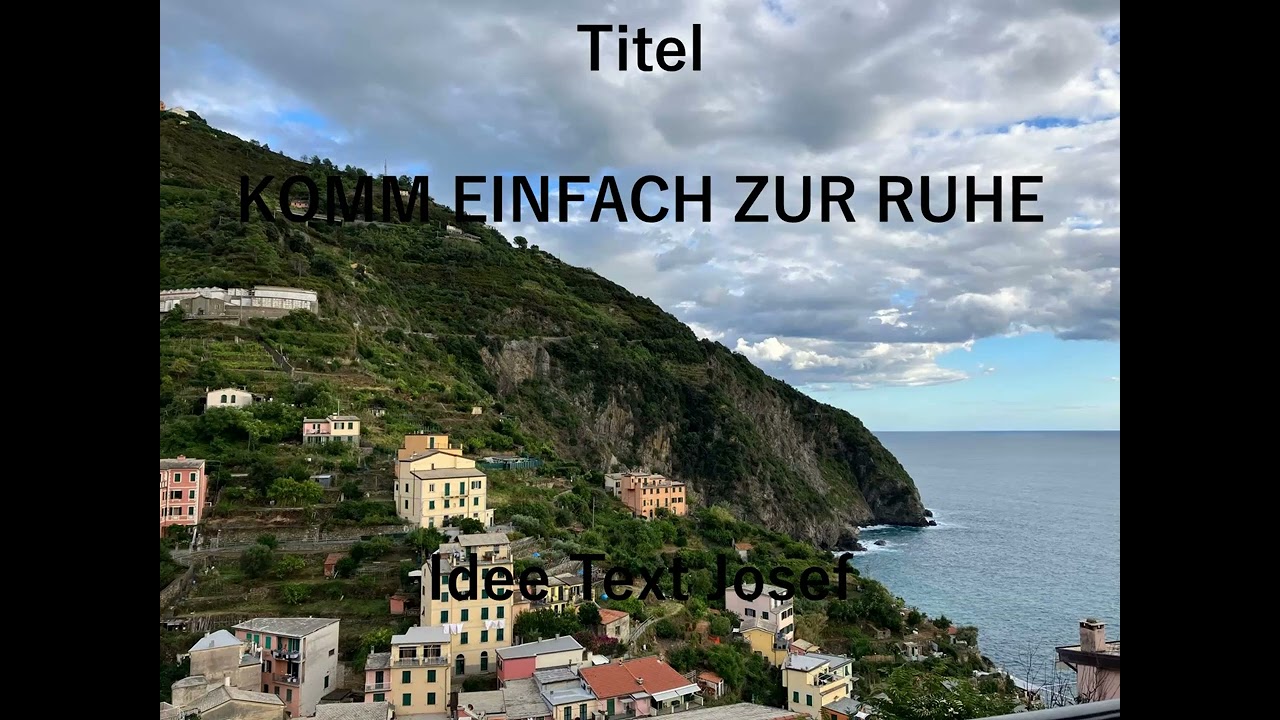 Komm einfach zur Ruhe