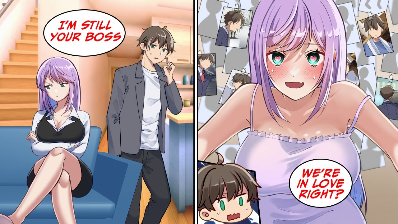 [Manga Dub] My cold boss suddenly became my new step-sister and then… [RomCom]