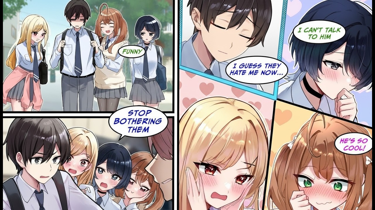 [Manga Dub] The Top-Tier Girls in My Class Mocked Me for Being Unpopular… But  | School RomCom
