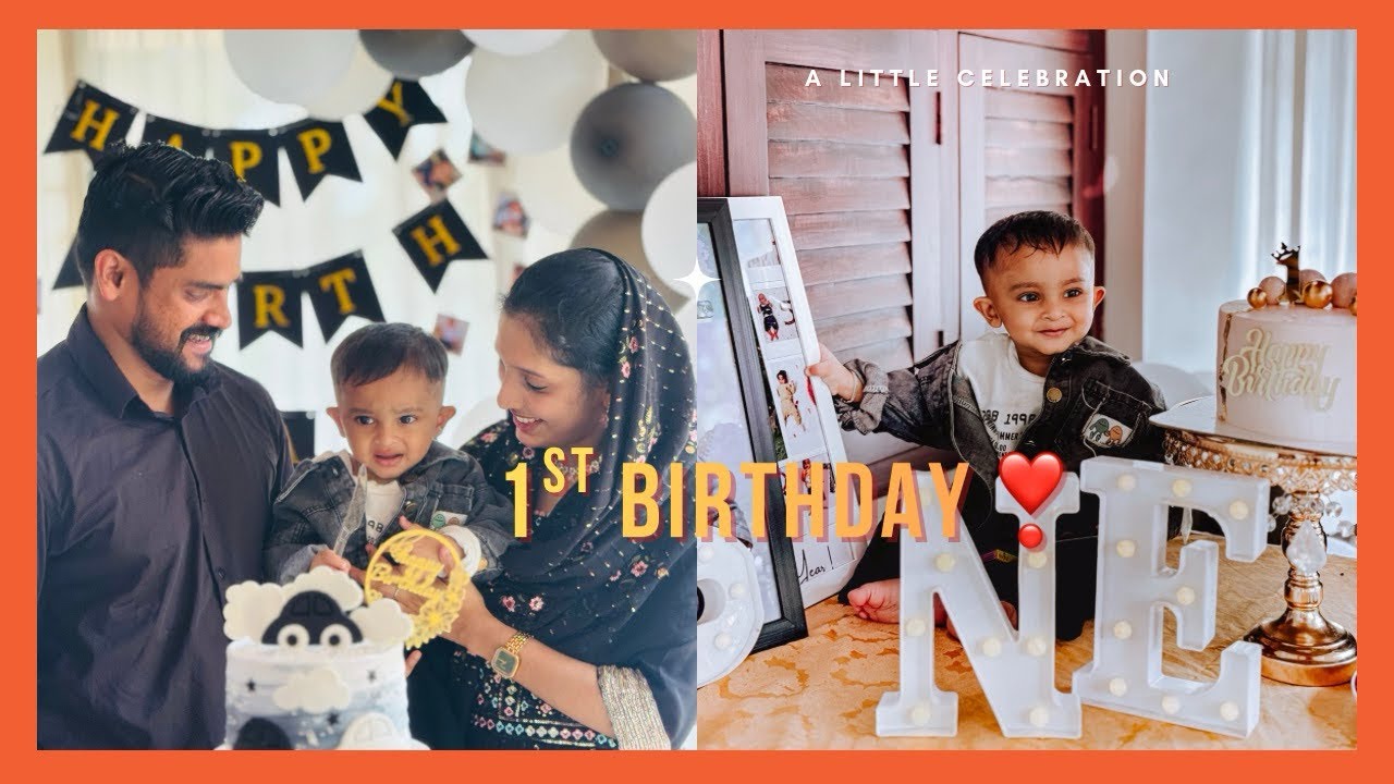 1st Birthday celebration 🥰🥹