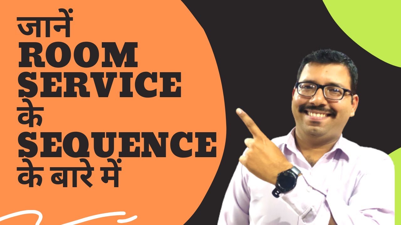 Room Service Sequence II IRD Service Sequence Flow II PART-2