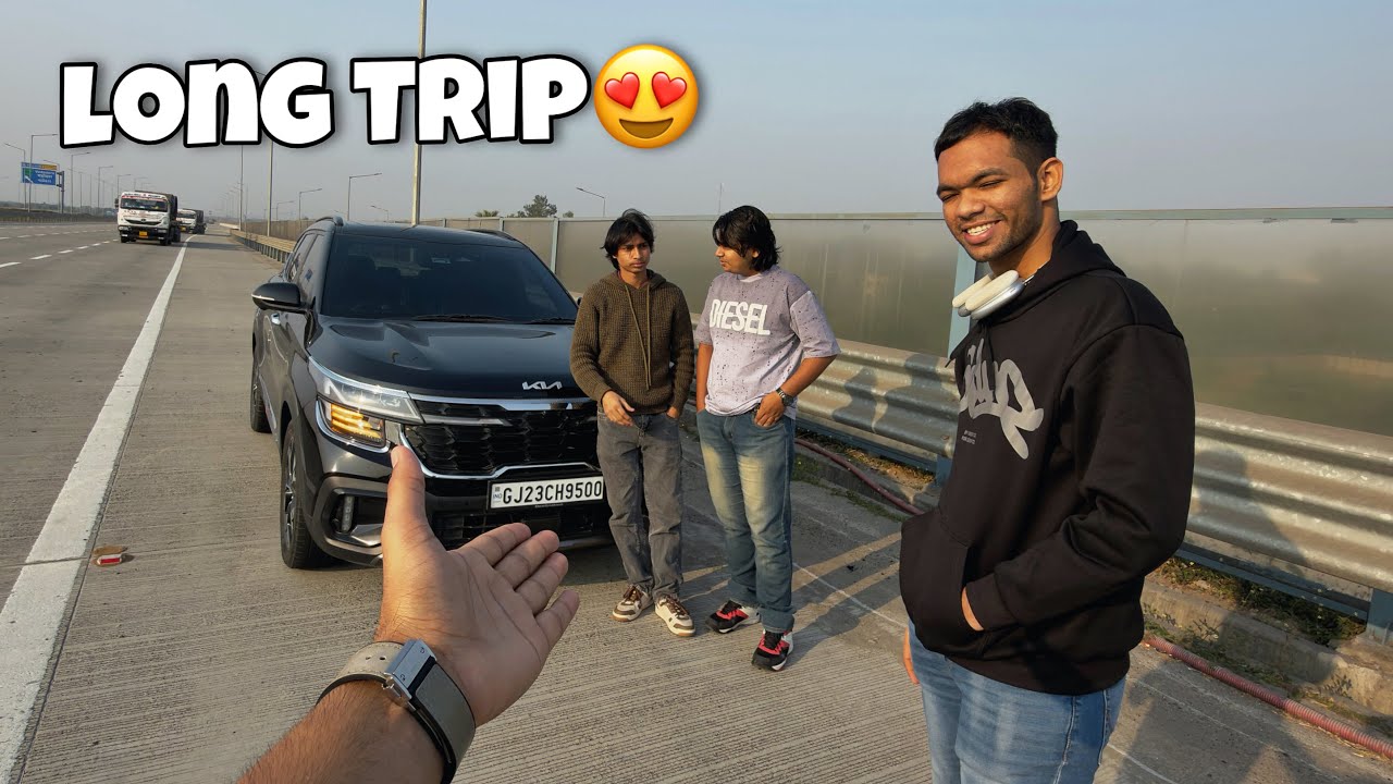 Finally Long Trip😍Pe Nikle With Friends🤪