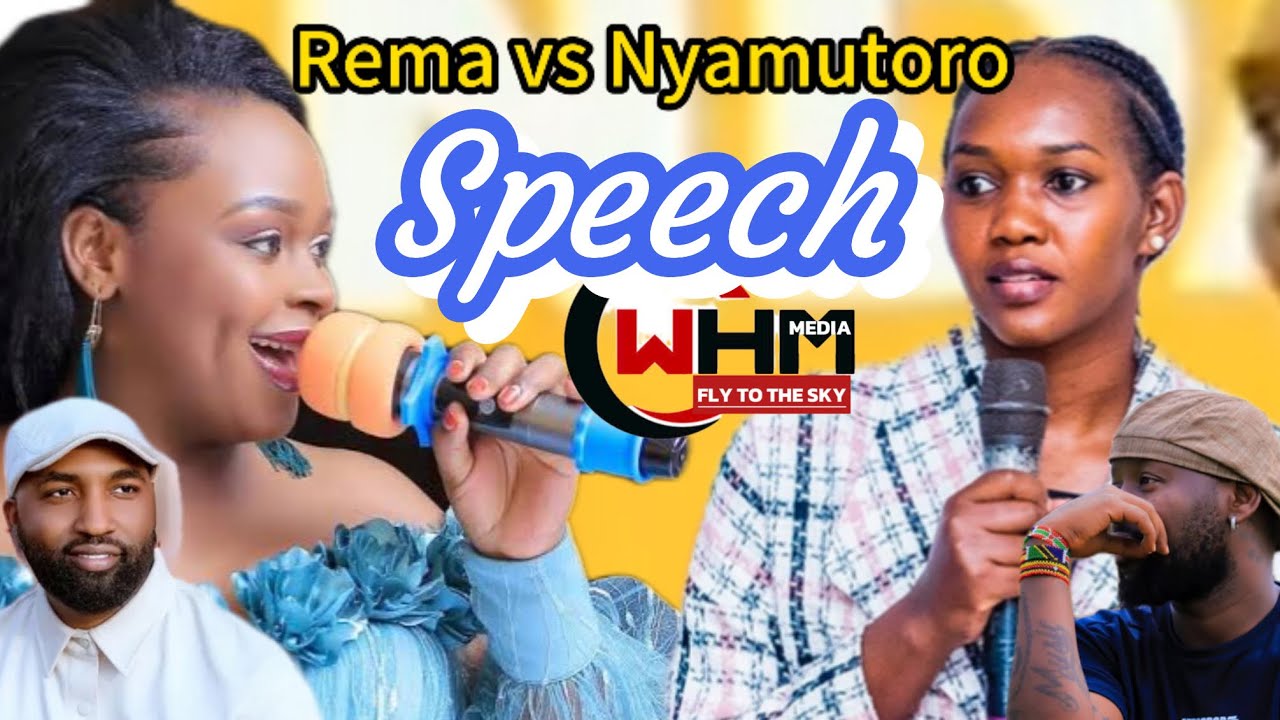 English speech Nyamutoro and Rema namakula eddy kenzo ne hamza babiyingidemu luno silwakugwa kati