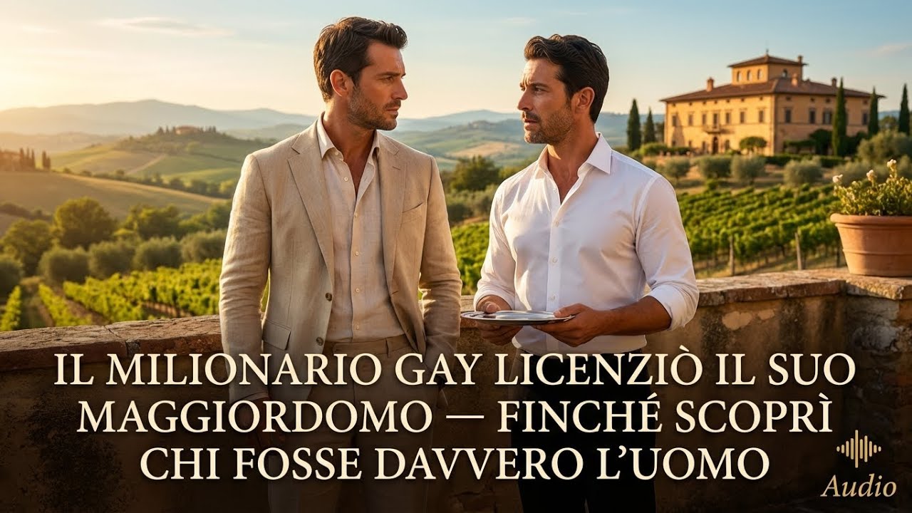 IL MILIONARIO GAY LICENZIÒ IL SUO MAGGIORDOMO — FINCHÉ SCOPRÌ CHI FOSSE DAVVERO L’UOMO