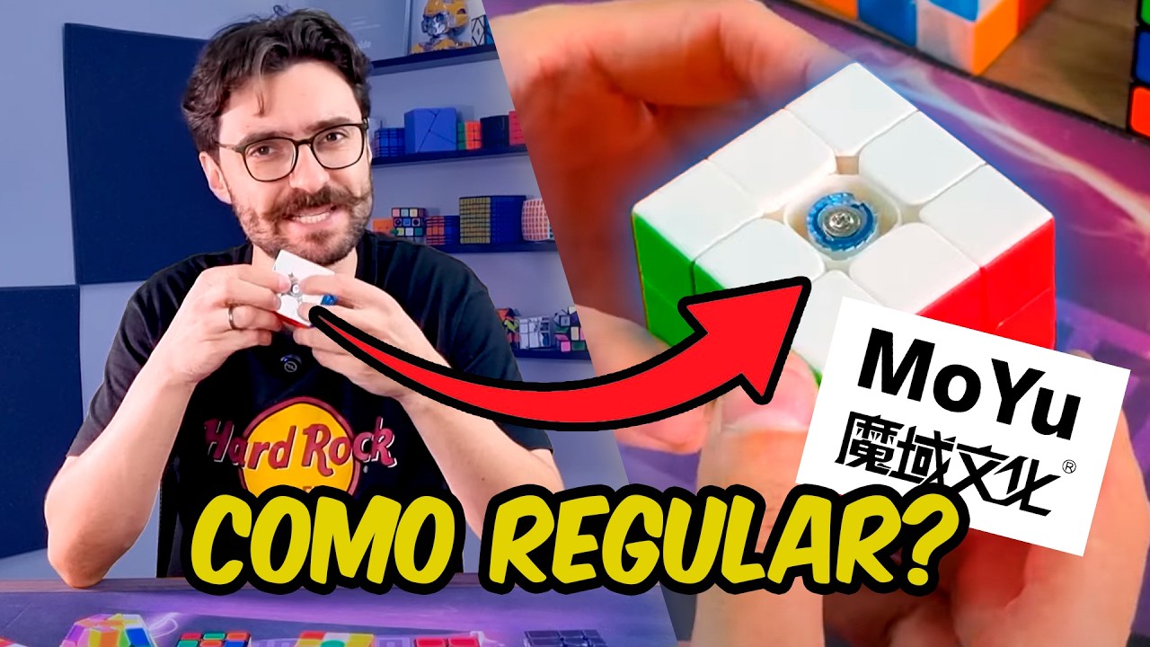 Aprenda a Regular o Cubo Mágico da MOYU de Uma Vez por Todas