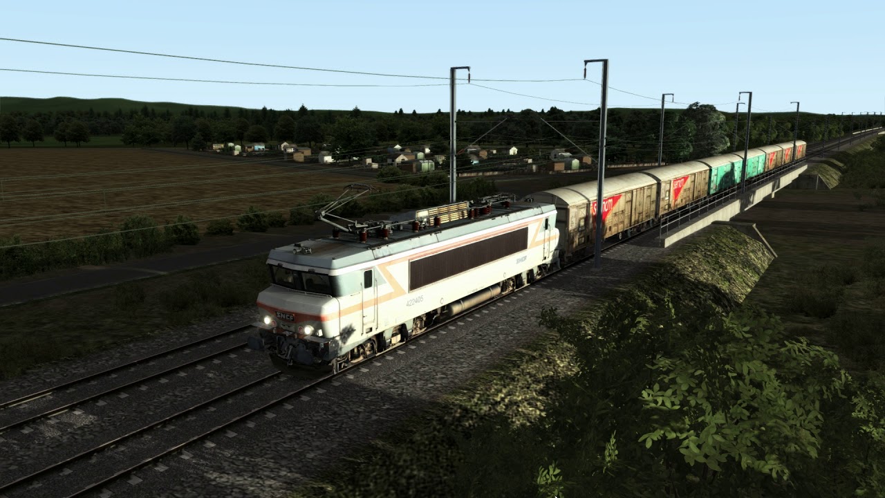 BB22405 TVM sur LGV