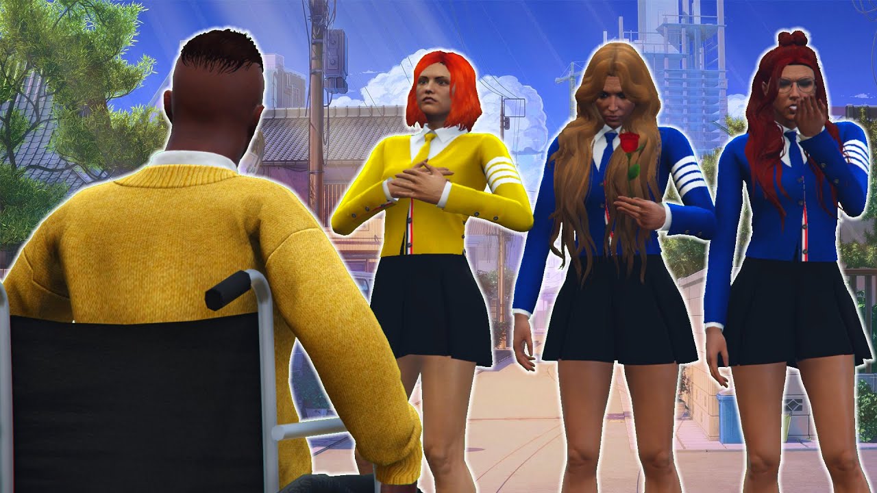 GTA V SCHOOL RP #5 ! (je séduis 3 meufs et ça finit mal)