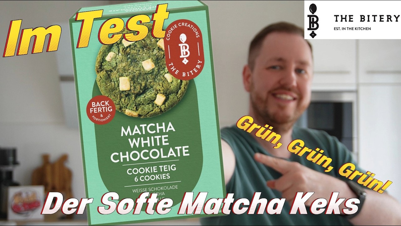 The Bitery: Matcha White Chocolate Cookies - Kekse im Test
