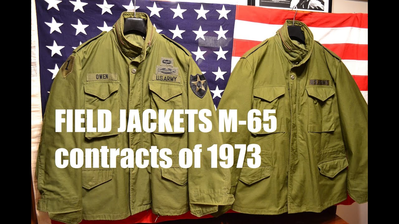 M-65 FIELD JACKETS CONTRACTS OF 1973