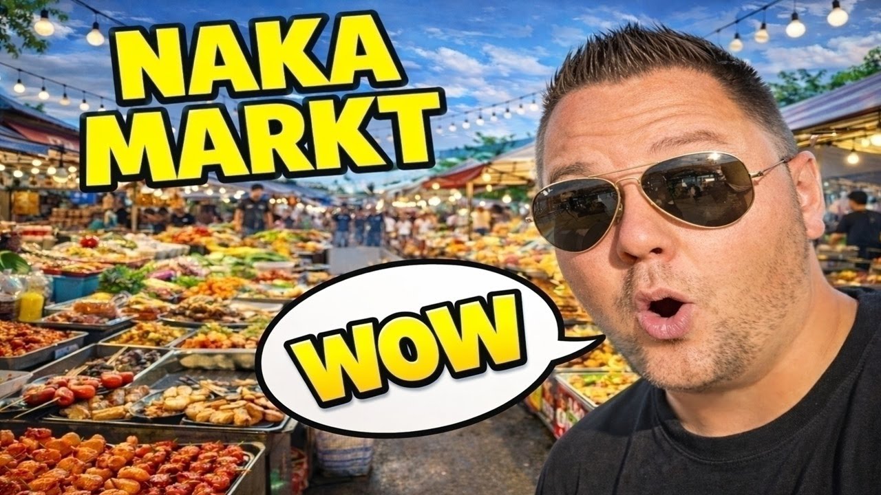 NAKA MARKT AUF PHUKET - MUSS MAN GESEHEN HABEN!