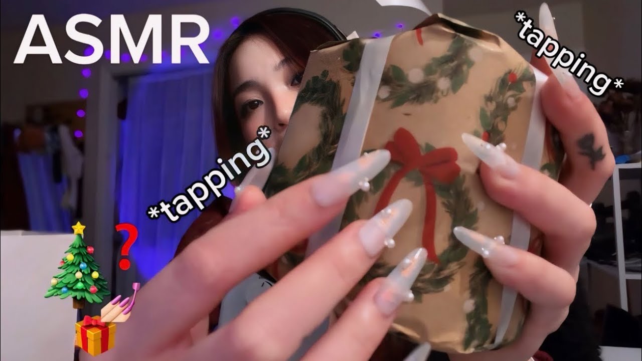 ASMR //🎄Christmas Haul✨🎁- nhiều tapping, mouthsound, whispering, makeup, cào💅🏻...| Deadzonnne