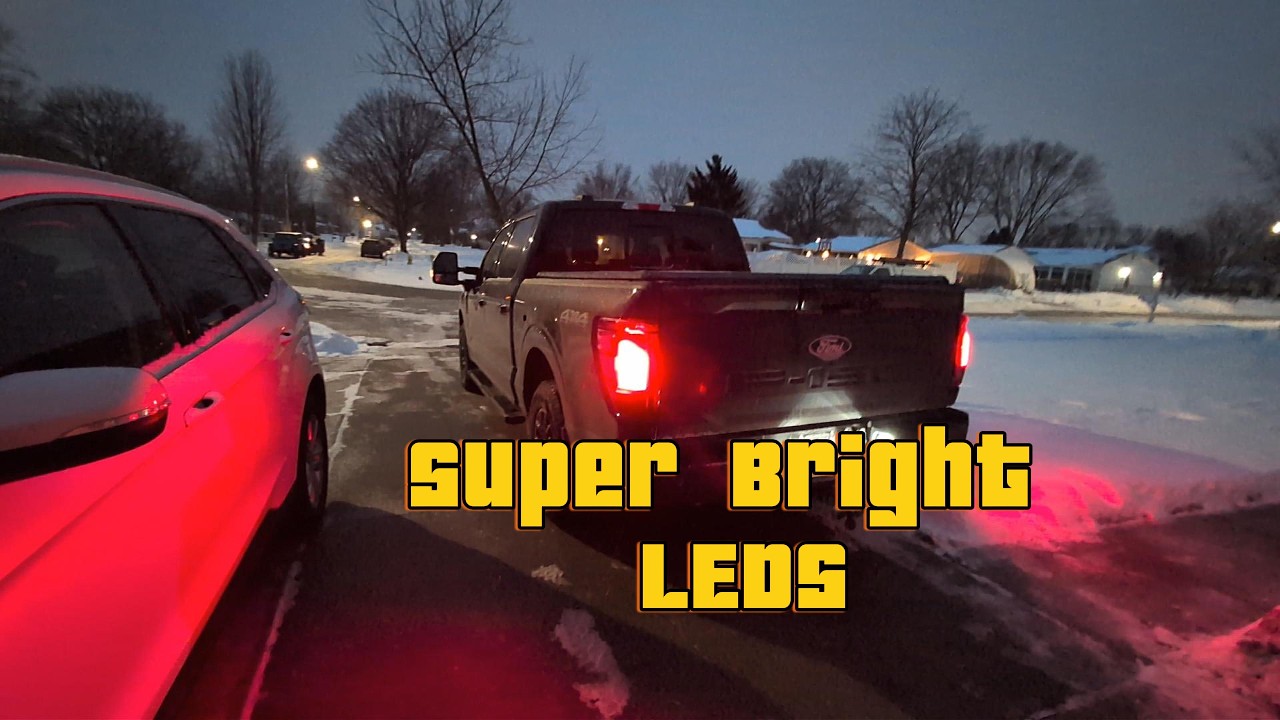 2025 F150 LED tail light bulb upgrade.