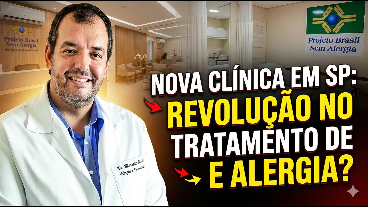 Nova Cl&iacute;nica de Alergia em SP: Chegamos para Revolucionar!