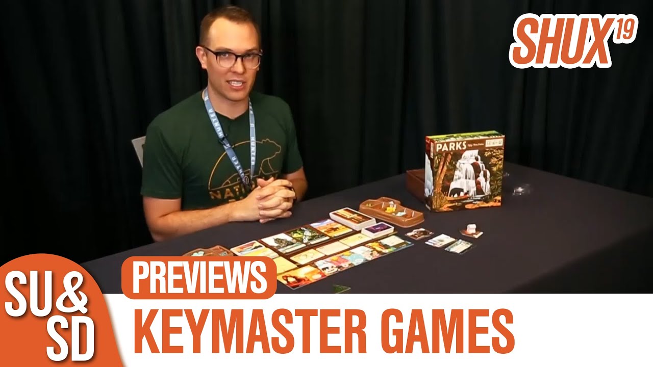 Keymaster Games - SHUX Previews [Parks, Space Park, Campy Creatures & Control]
