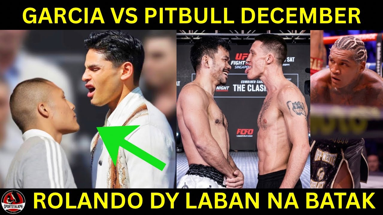 Ryan Garcia vs Pitbull sa December! Conor Benn TRAYDOR KARMA pala! Rolando Dy LABAN NA!