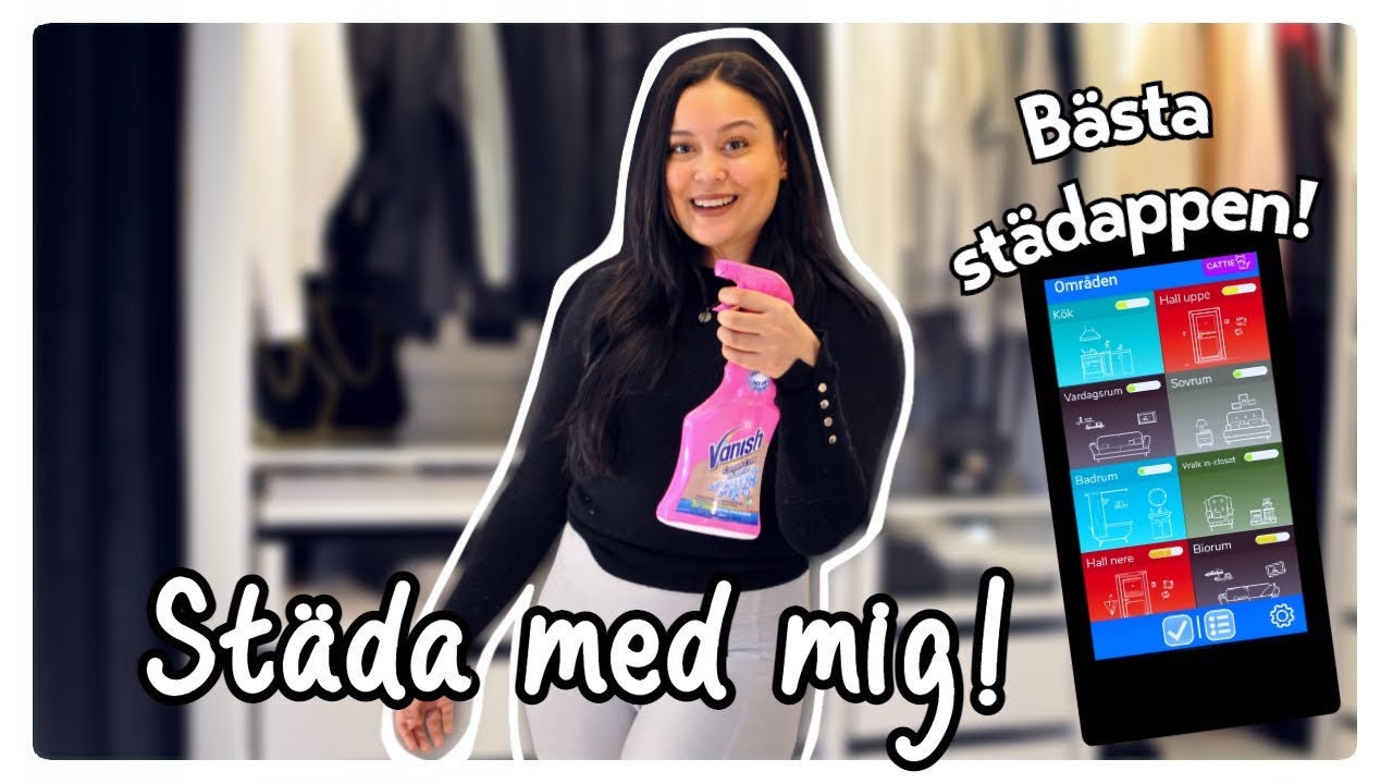 STÄDA MED MIG! STÄDAR HELA ÖVERVÅNINGEN! | speed cleaning | cleaning motivation | Jan 2022