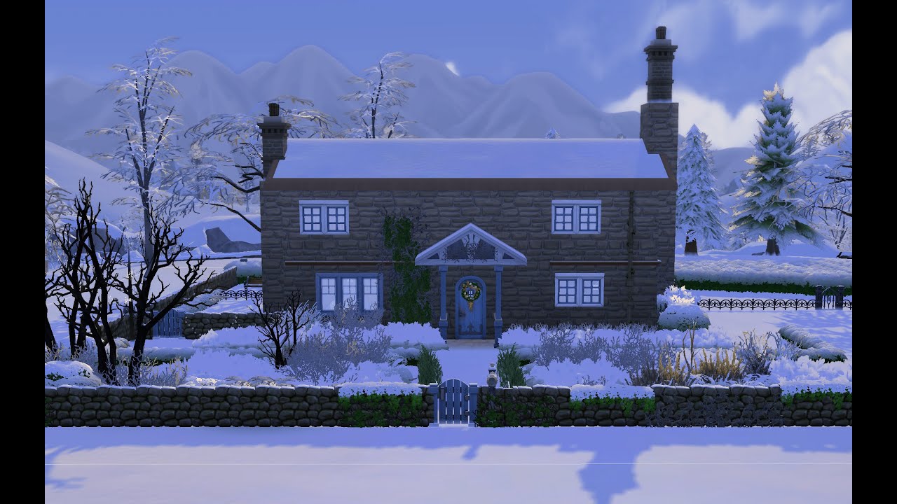 Rosehill Cottage | The Holiday Sims 4 Build Tour | No CC