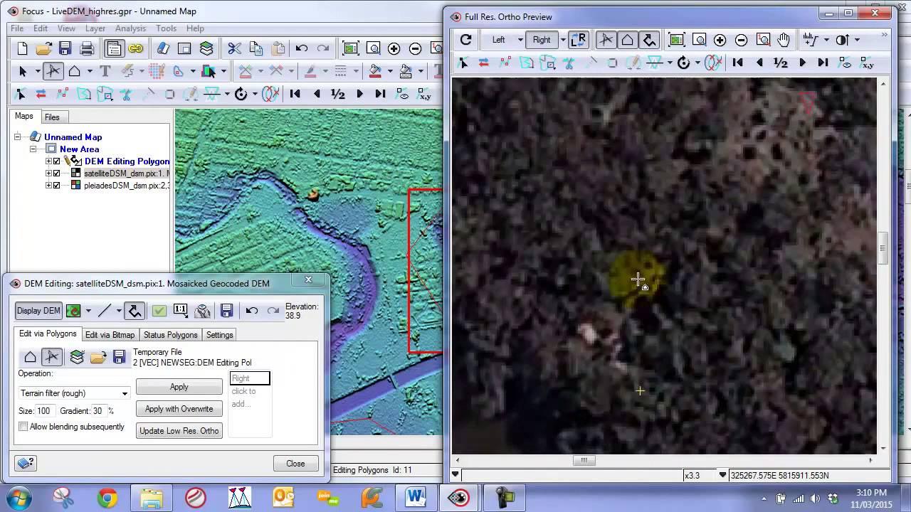 DEM Editing Tools - Part 4 - Working with Complex Terrain