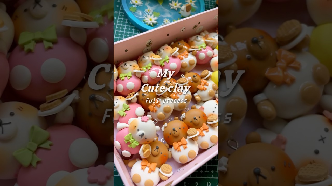 My cute clay business in one minute !