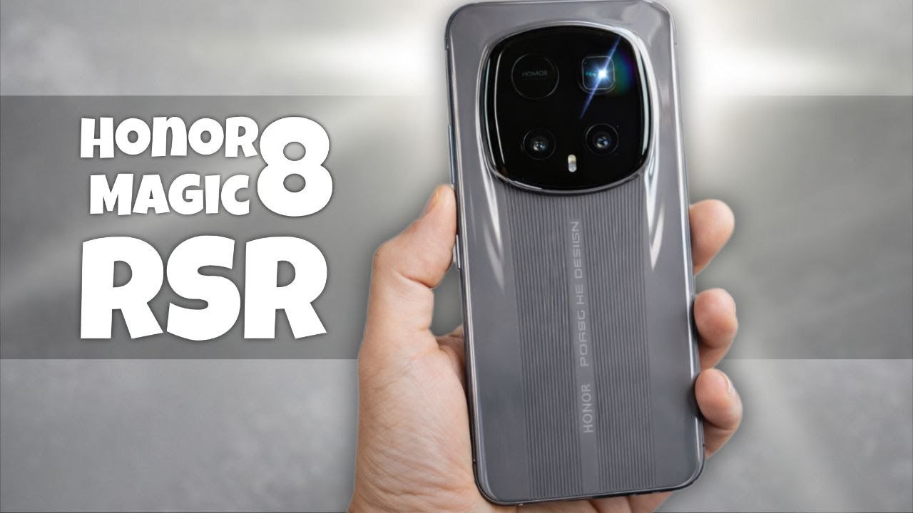 HONOR MAGIC 8 PRO RSR PORSCHE DESIGN con ESTABILIZACIÓN BESTIAL, 7200mAh y CERÁMICA! es TOP!👌