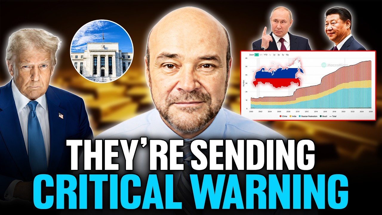 Huge News From Central Banks! Russia & China Are About to Change Gold Prices - Martin Armstrong