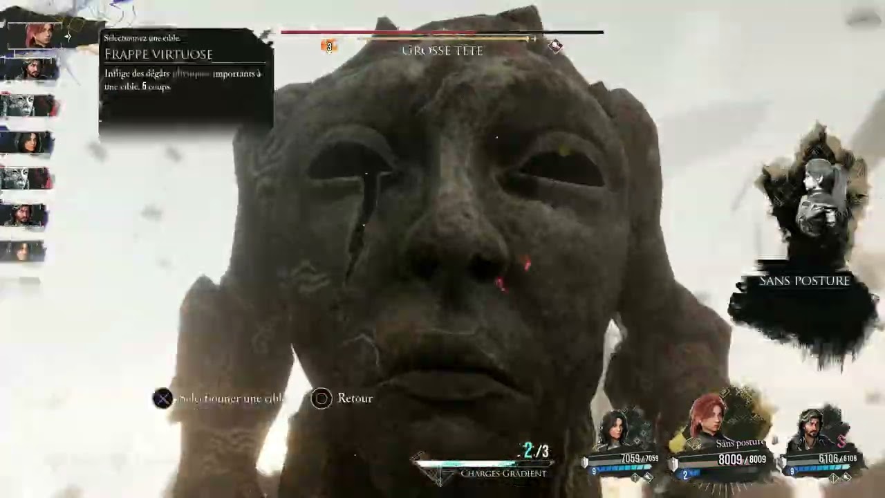 Clair Obscur - Grosse Tête, No HIt, 90 Parries in a row