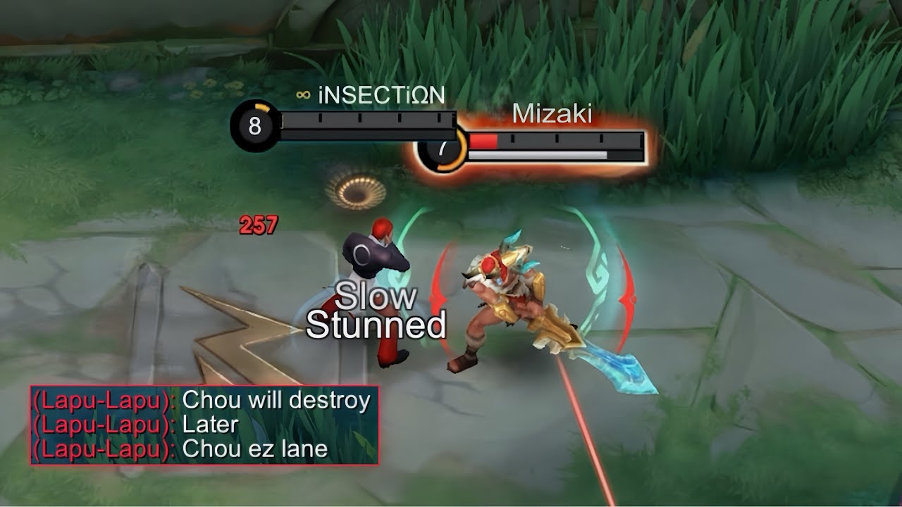 This trashtalker didn't know iNSECTiON Chou!