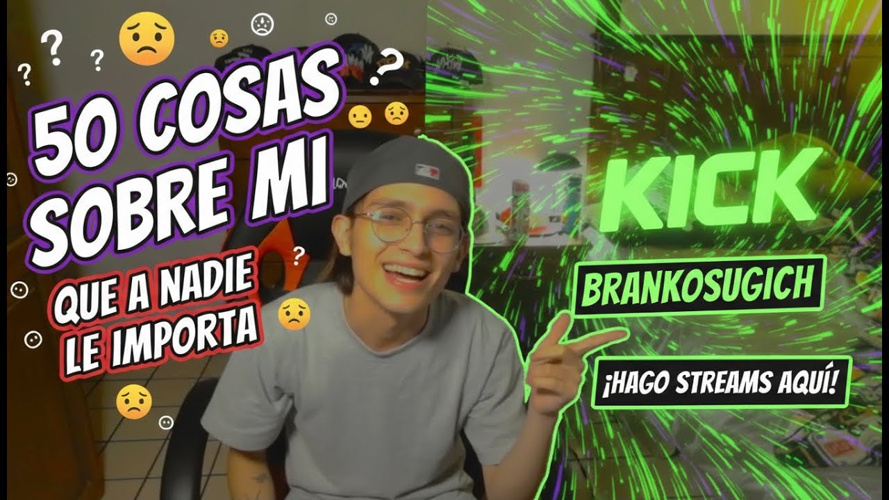 50 Cosas SOBRE MI que a nadie le importa😁😁