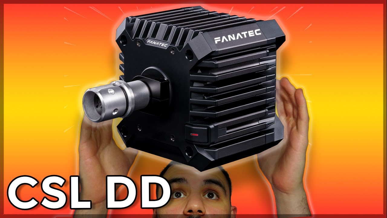 This base is SICK! - Fanatec CSL DD 5nm Unboxing! - Sim Rig Upgrades!
