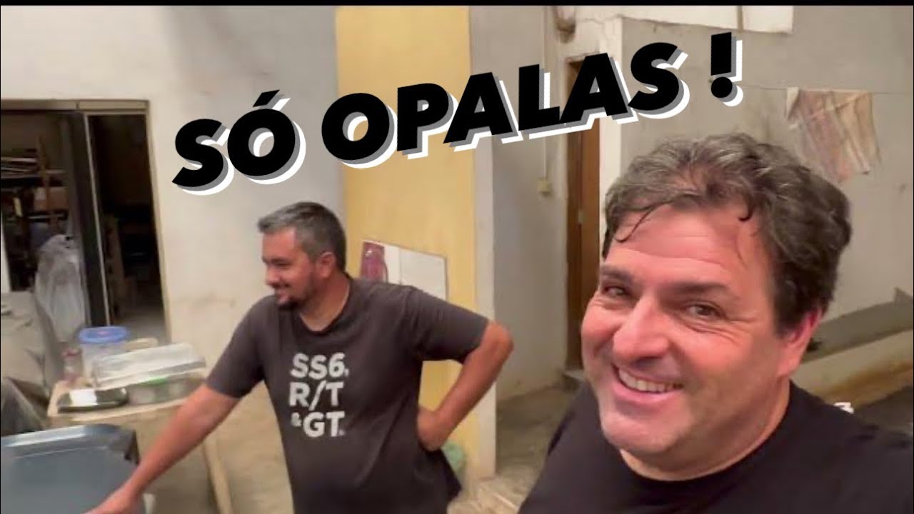 NOSSO NOVO GALPÃO ! OFICINA SÓ DE OPALAS !