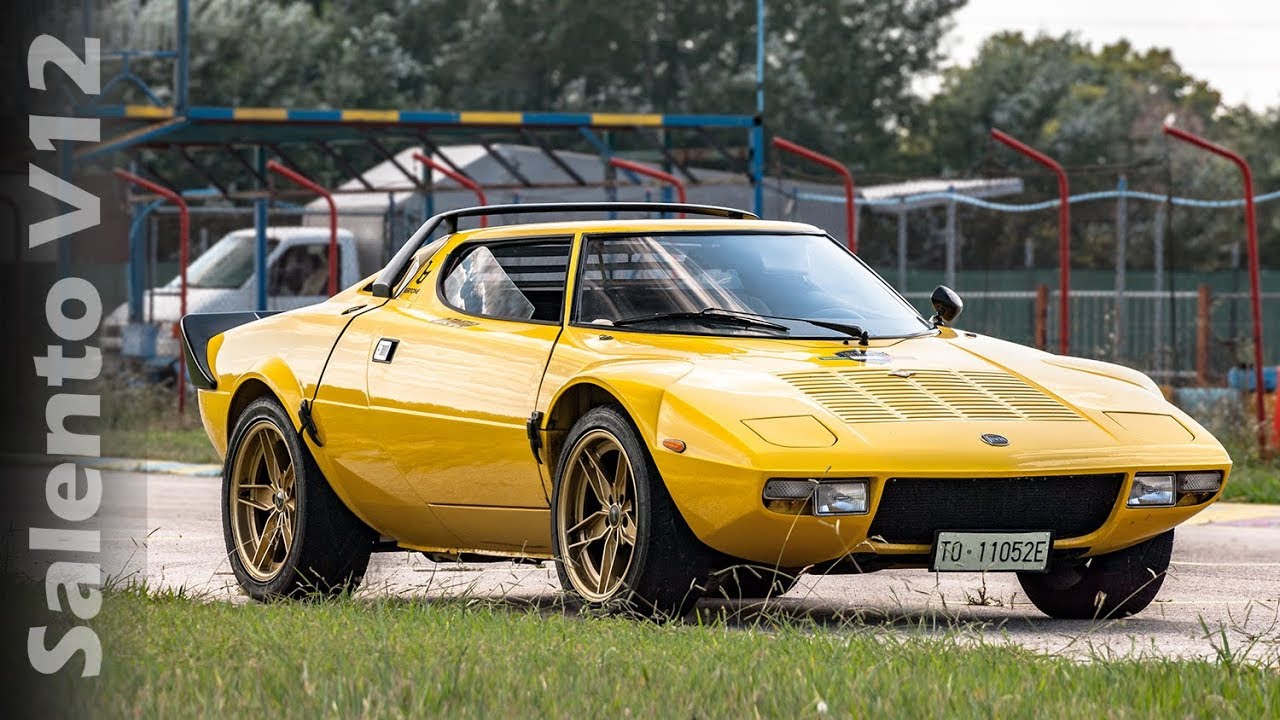 Lancia Stratos - ANALISI E PROVA IN PISTA (ENG SUBS) | Salento V12