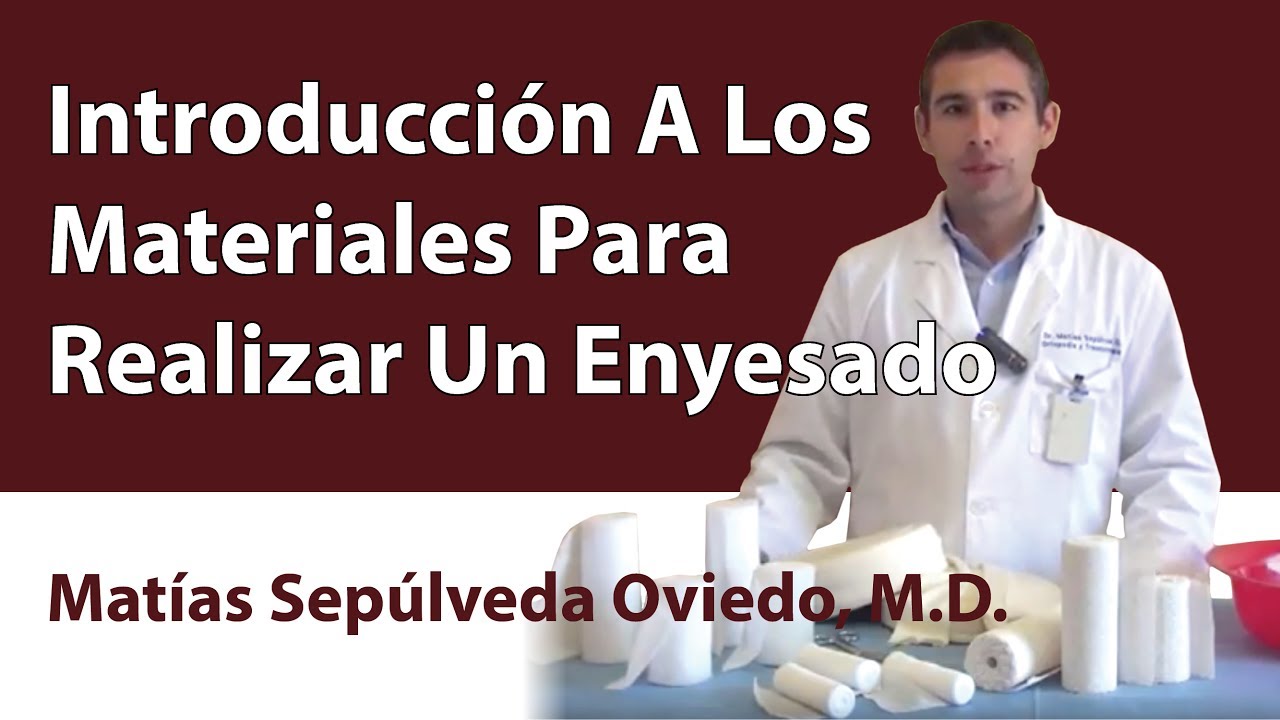 Introducción A Los Materiales Para Realizar Un Enyesado