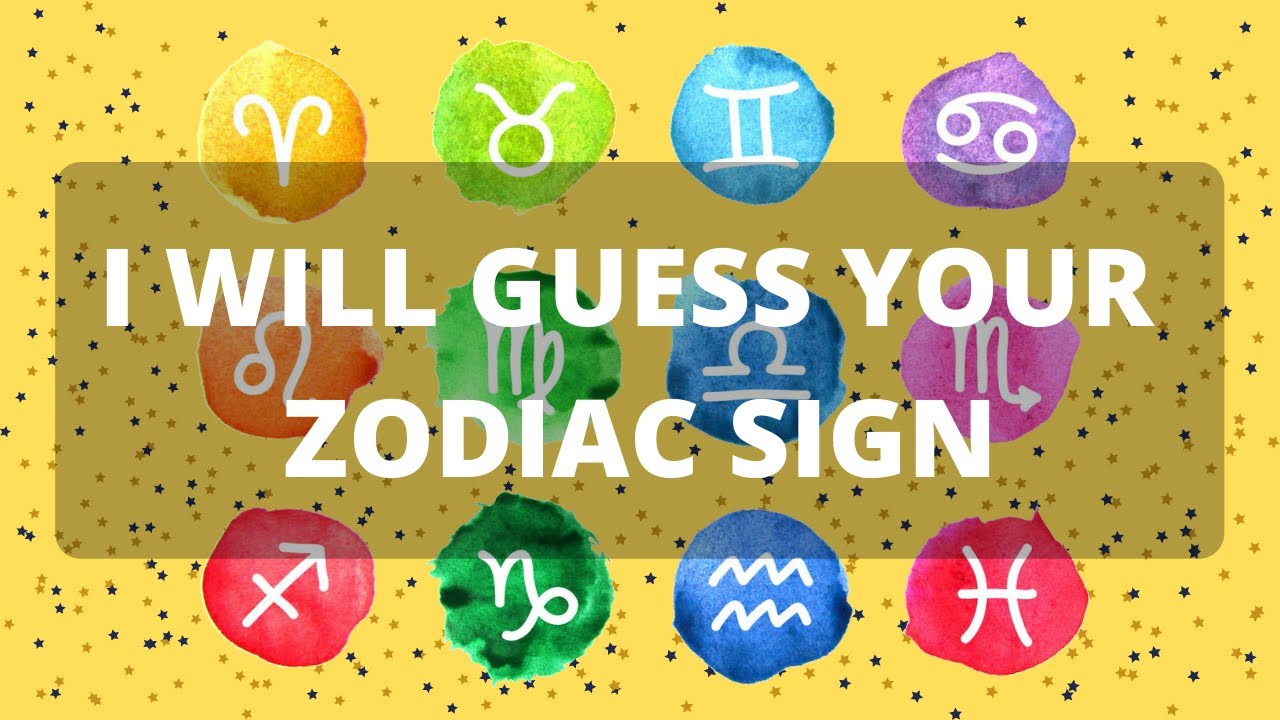 I WILL GUESS YOUR ZODIAC SIGN! | Fun Quiz!