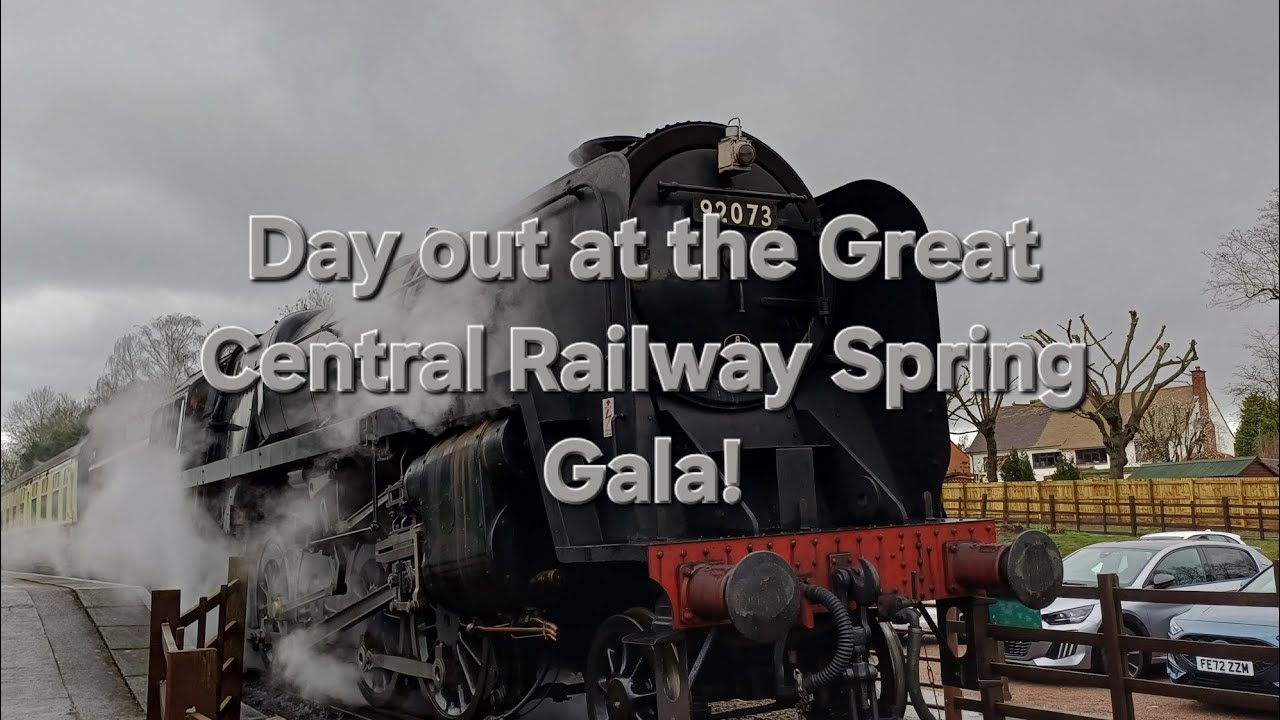 Day out at the Great Central Railway Spring Gala!
