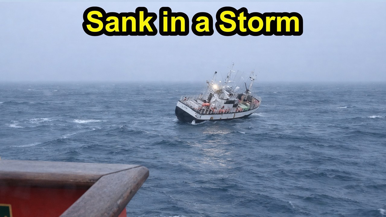 Despite Salvage Attempt, Spanish Fishing Vessel Sinks in Severe Storm.