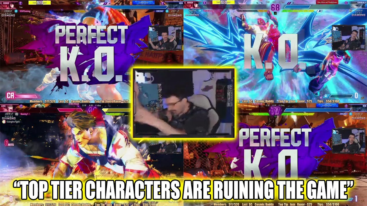 DSP Shedding Tears of Salt Over the Top Tier Characters Gatekeeping His Master Rank