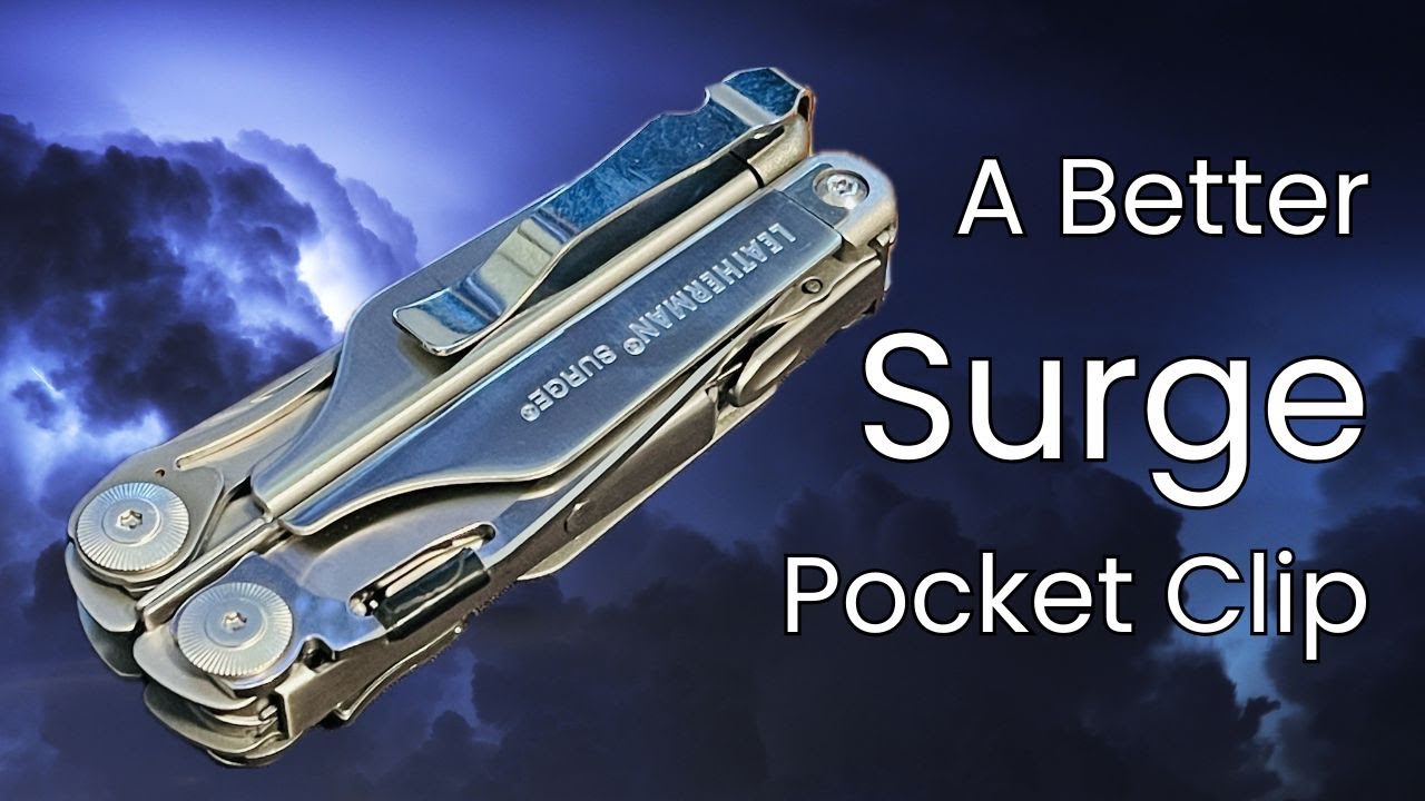 A Better Leatherman Surge Clip (No Wiggle) | 5 Min Review