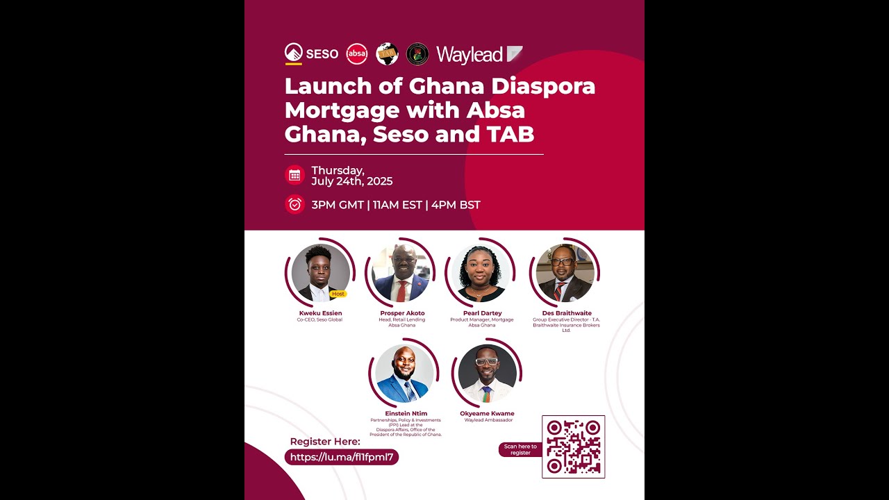 Buy your Dream Ghana Home with Absa Ghana Diaspora Mortgage Today !