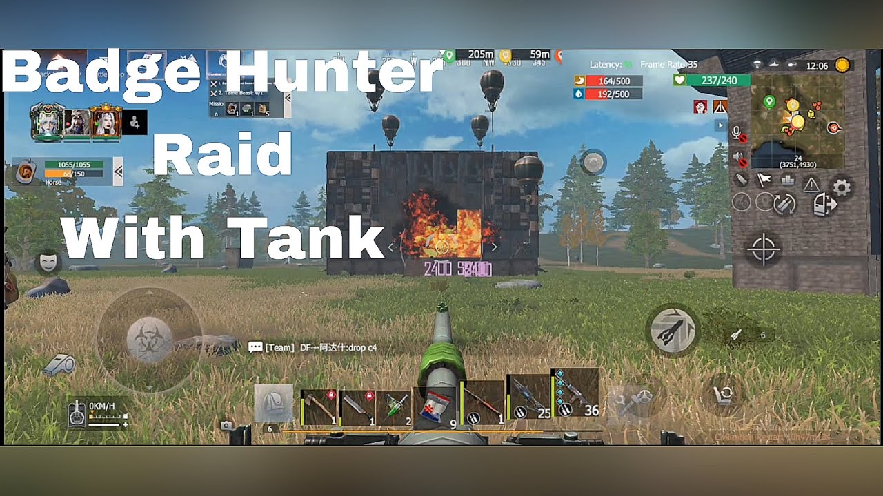 Tank Raid badge hunter | Last Island Of Survival | Last Day Rules Survival | #lastislandofsurvival 🔥