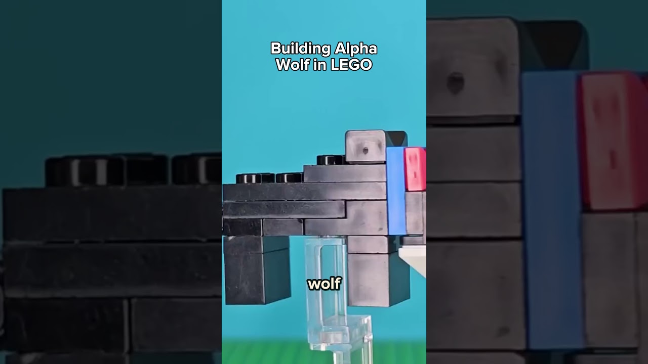 Я построил вожака волка из LEGO... 🐺 (99 ночей в лесу)